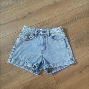 PacSun Light Wash Jean Shorts